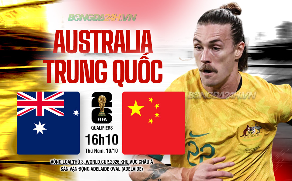 Australia vs Trung Quoc